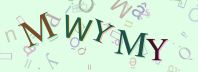 This is a captcha-picture. It is used to prevent mass-access by robots. (see: www.captcha.net)