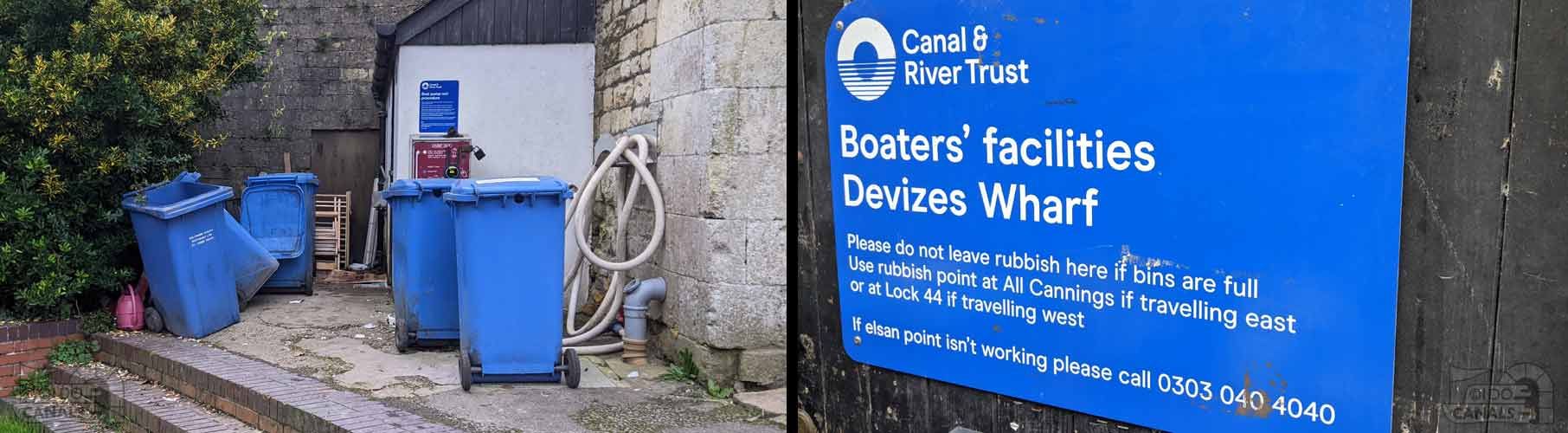 Bridge 140 Boater Facilities Devizes Wharf Bridge 140 Boater Facilities Devizes Wharf