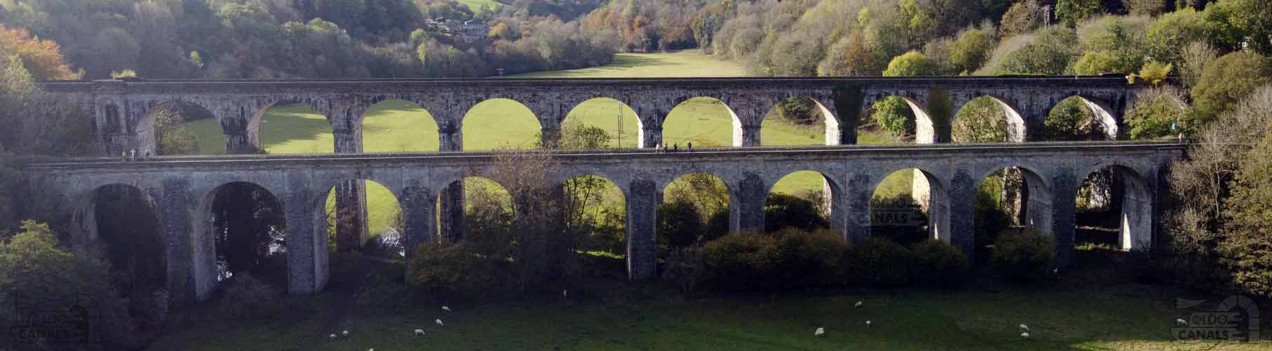 Chirk Aqueduct on the Llangollen Canal - A Landmark of Canal Engineering
