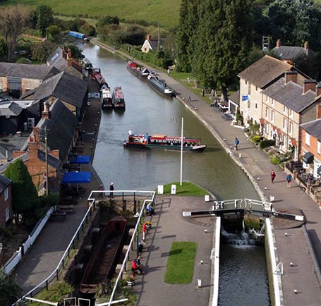 Stoke Bruerne on the Grand Union Canal